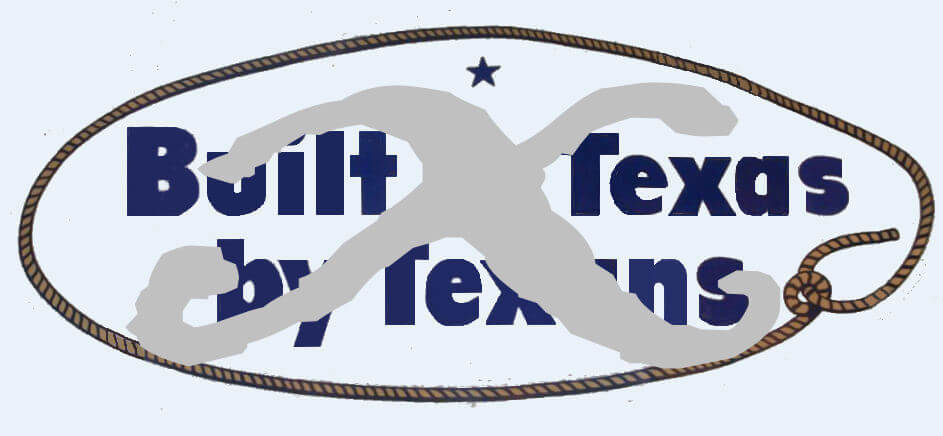 (image for) 1955-59 Built in Texas by Texans Ford Plant sticker (LARGE)